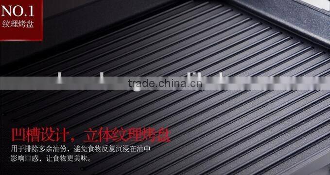 Electric indoor flat plate pancake griddle