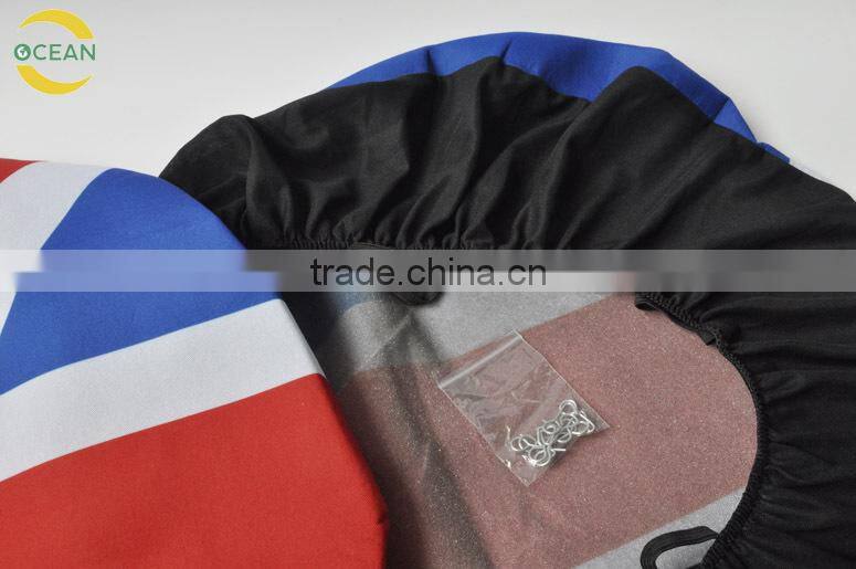 Professional fancy designer UK flag printing car seat cover