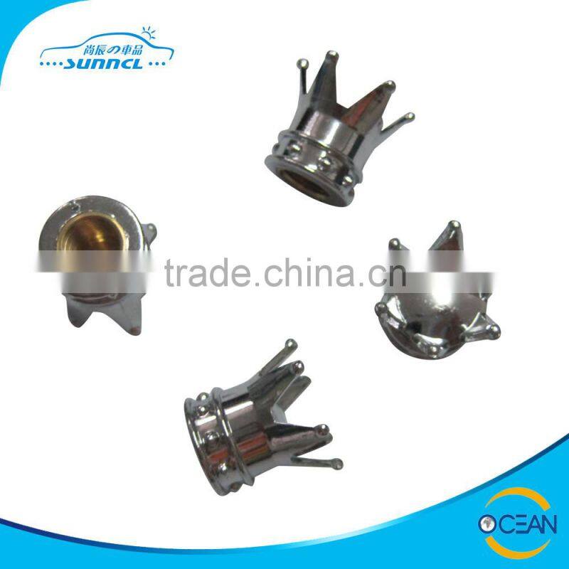 Aluminium Alloy Wheel Tire Valve Caps , Plastic Tire Vale Cap , 4PCS / SET