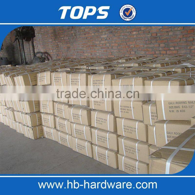 Twisted Shank/ Smooth Shank Umbrella Roofing Nails