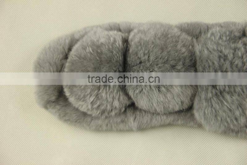 High Quality Knitted Rex-Rabbit Scarf