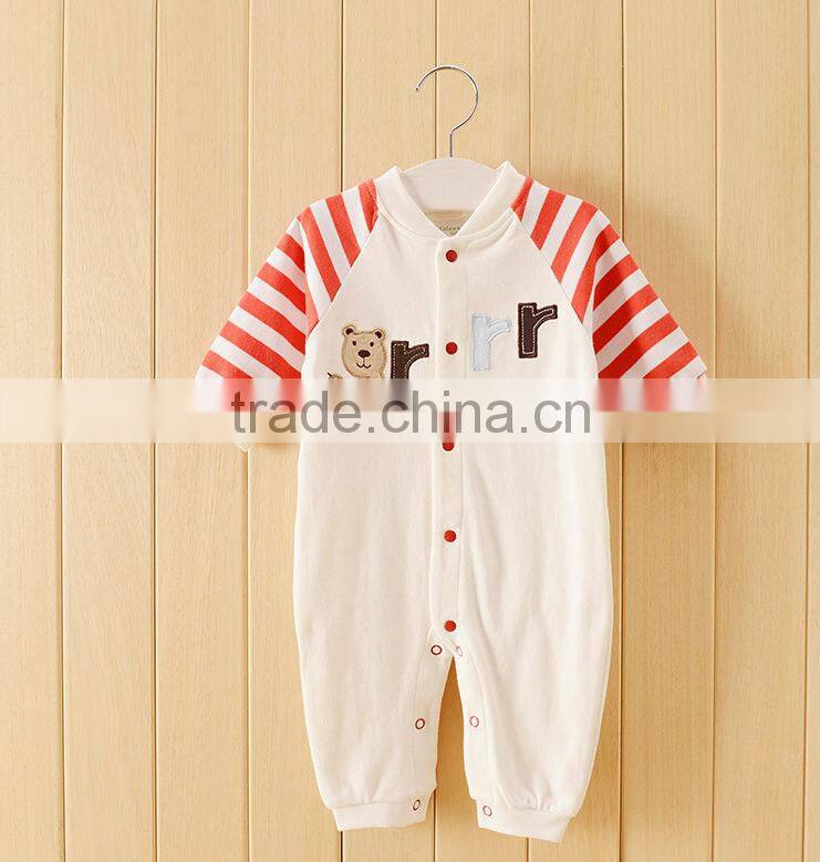 Baby romper wholesale, cotton baby hooded romper