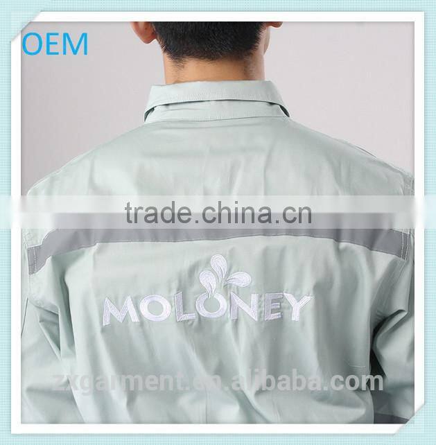 2017 ZX high quality Offshore Mens Coverall Style mechanic engineering uniform design