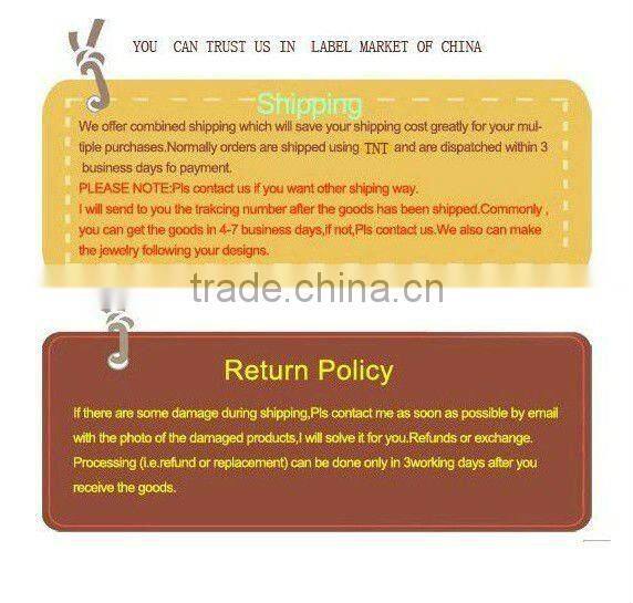 2015 Christmas cute colorful garment printed labels