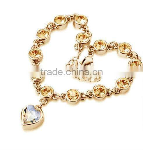 charming crystal pendant for jewelry fitting