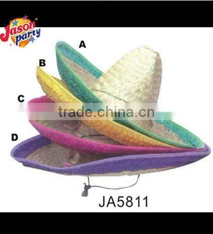 2012 Hat Party Ideas straw grass hats Wholesale Straw Cowboy Hats