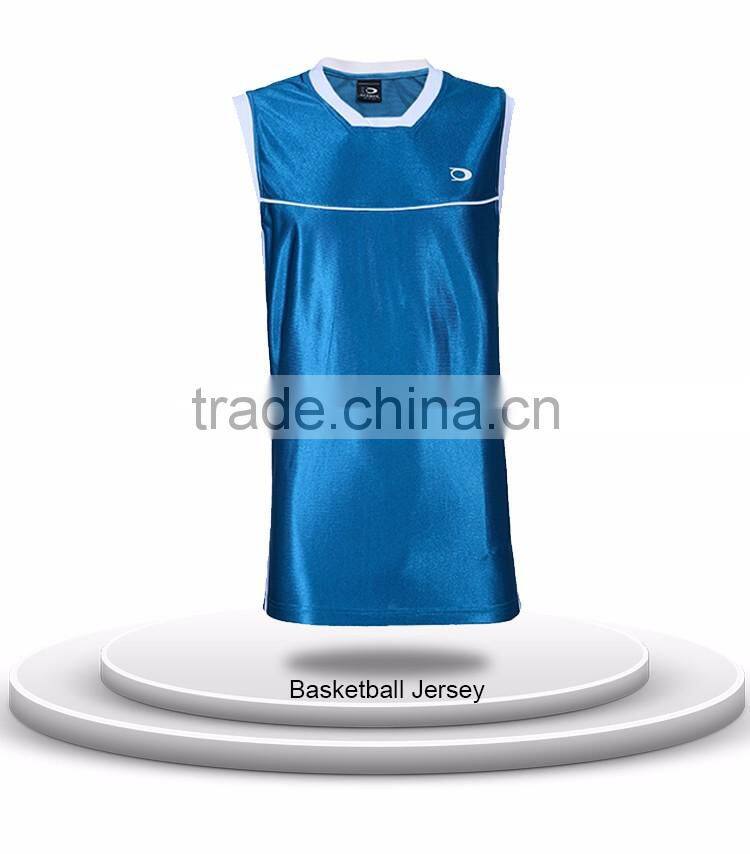 polyester made comfortable high quality basketball uniform