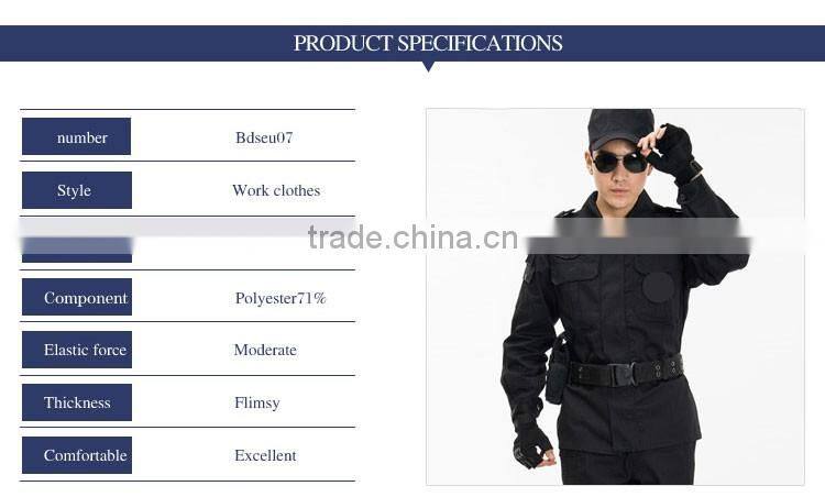 Custom Housekeeping Staff Security Uniform For Winter