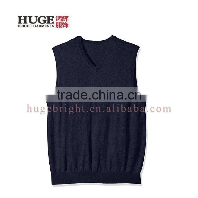 New Fashion Comfortable Regular Fit V Neck Sleevesless Sweater Vest