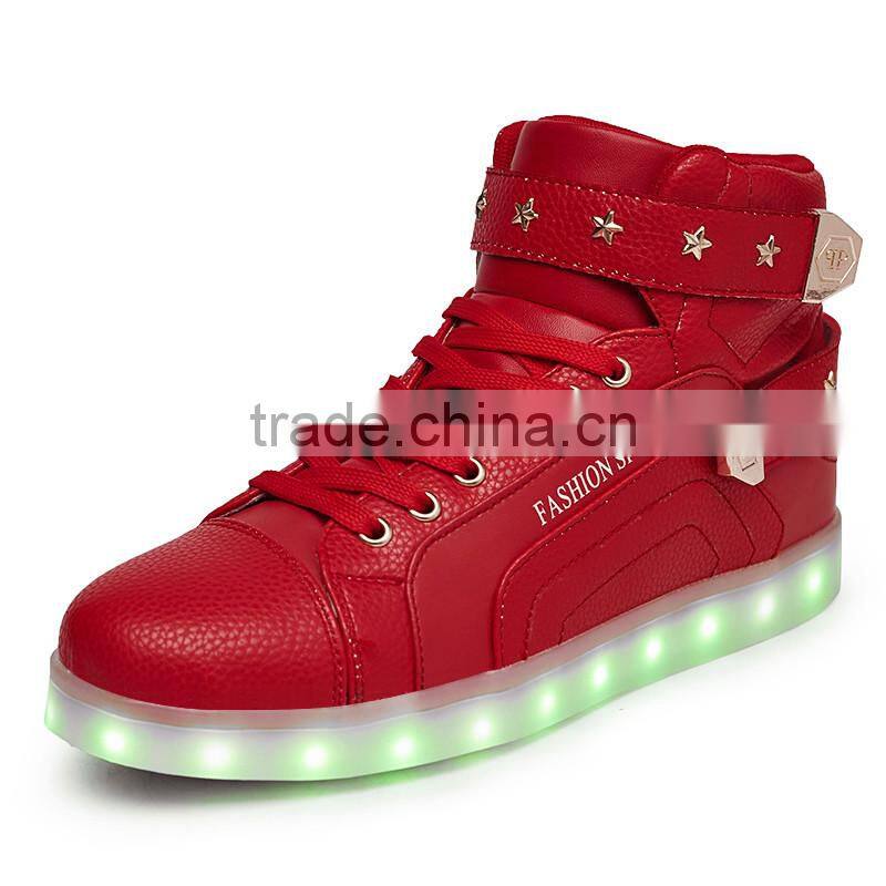 HFR-T809 High top light up women shoes