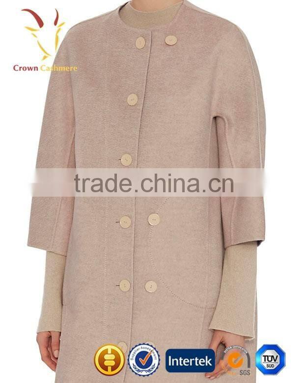 New Design Mongolian Women Cashmere Coat