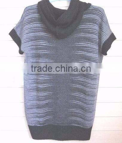 Mens Cashmere Mix Stitch Hoodie 2016 high quality knitted 100% cashmere sweater