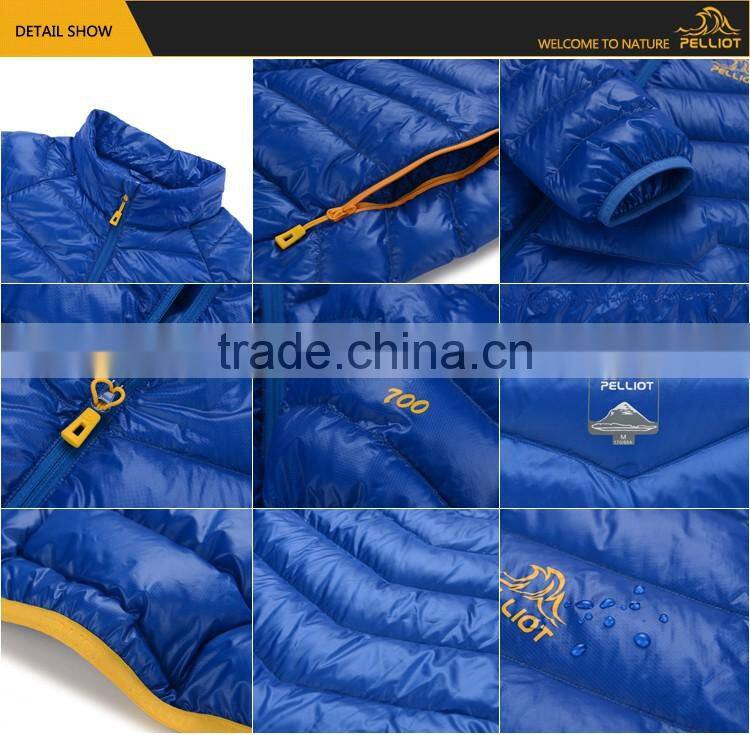 2017 Men Winter Outdoor Jacket White Duck Feather Dowm Jacket