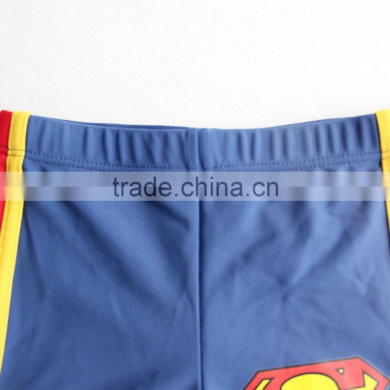super man hot child swimwear