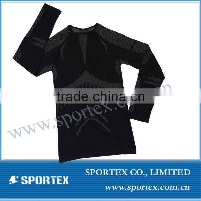 Mens OEM Nylon/spandex compression wear/compression top wear/mens short compression wear