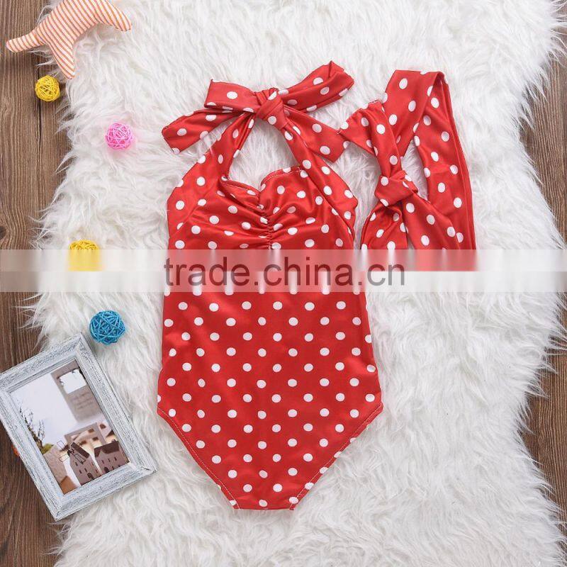 S60666B 2017 2017 Swimsuit child beach new hot spring Korean cute female baby jumpsuit