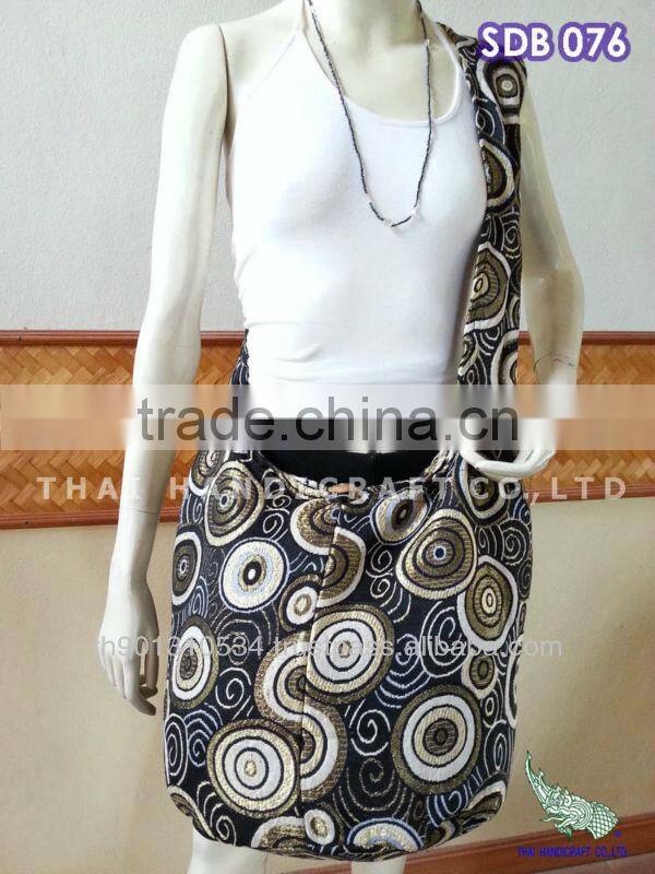 Thai Cotton Shoulder Hippie Boho Hobo Sling Crossbody