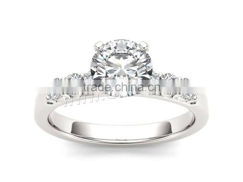 Cubic Zirconia Sterling Silver finger ring size finger ring cover sex finger ring