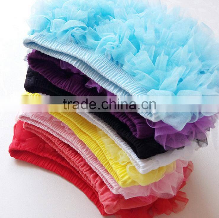 cotton Bloomer Ruffles Baby Diaper Cover With Ribbon Bows For Kids Floral Victoria Popular Flower Ruffle Baby Bloomer