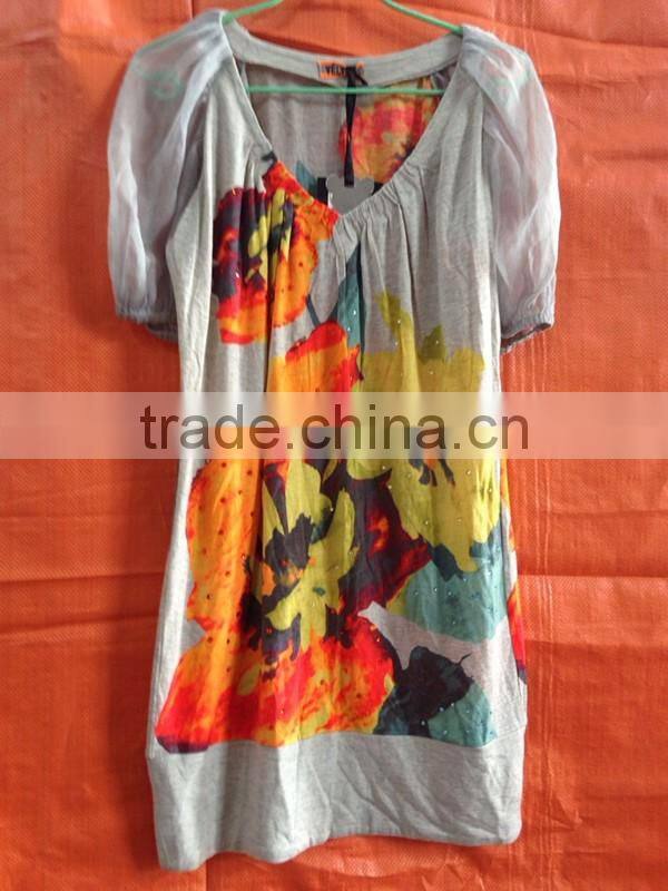 2016 used fashion and clean cotton dress for sale