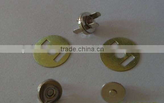 Factory Supplier Magnetic Snap Button, Handbag Magnetic Fasteners, Size 10mm JS-CR-96