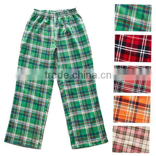 Wholesale Flannel Plaid Cotton Christmas Pajamas Women