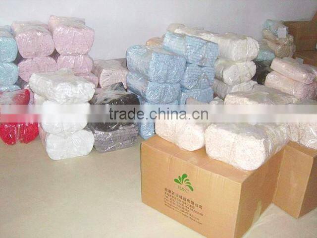 1 inch soft plush diaper FOE color fabric elastic band