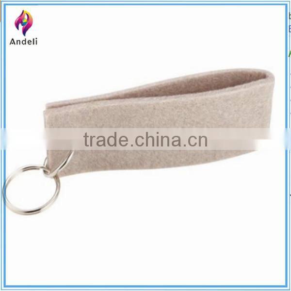 The Jubilee Felt Keychain In Multicolor With Metal Split Key Ring