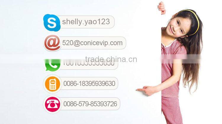 4th of july wholesale long sleeve red white chvvron stripe kids dress from yiwu conice