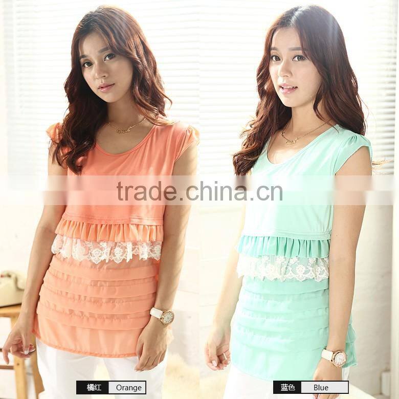 Best selling casual sleeveless fashion breastfeeding cloth100 pcs moq pregnancy clothes