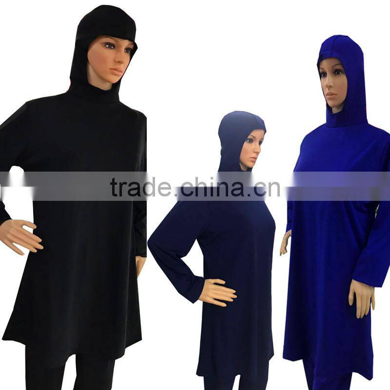 Ladies New Fashion Sexy Bikinis dress muslim swimwear