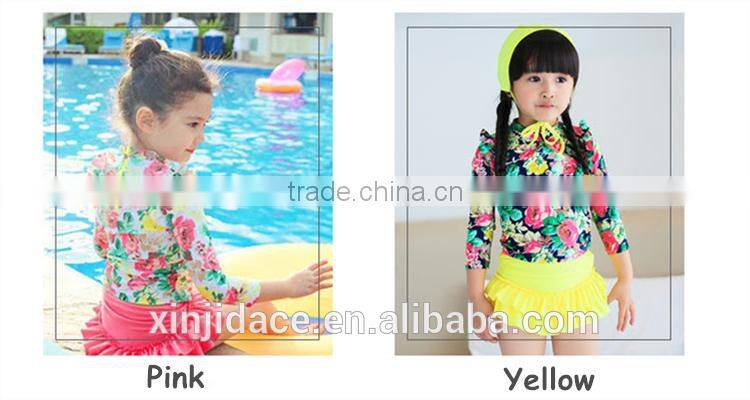 Wholesale High Quality Little Baby Swimsuit Girls Summer Child Swimwear 2pcs