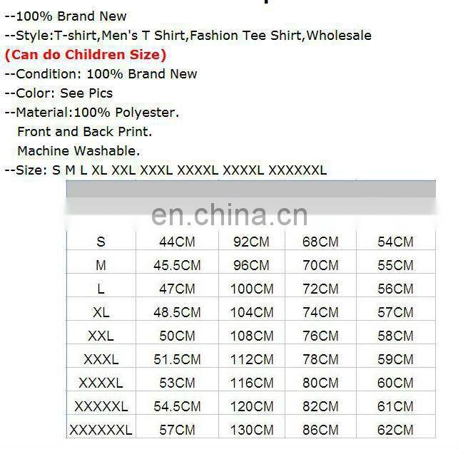 Men's 3D T-Shirt,Punk Three D Short Sleeve Tee Shirt,Plus Size Free Shipping,xxxl,zero shirts,wholesale rock band t-shirts,xl
