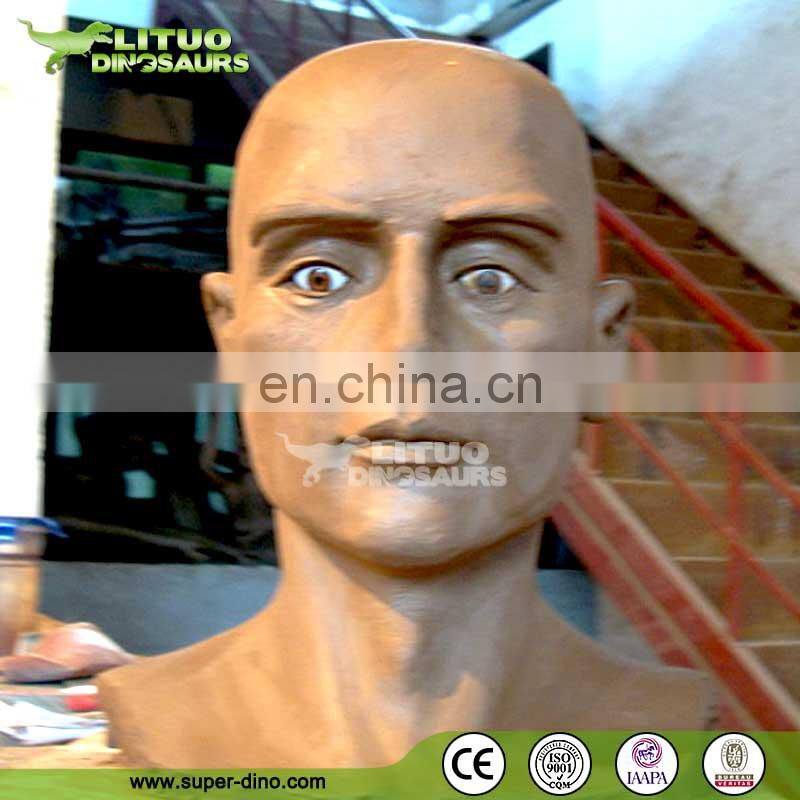 Life Size Animatronic Human Head