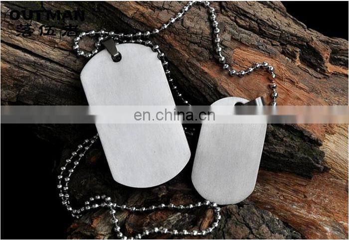 Nautical Style and Polished Technique cheap dog tag necklaces