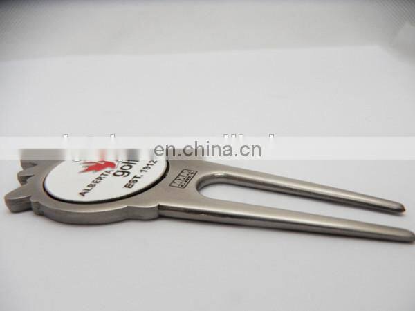 stamping golf design divot tool with custom logo