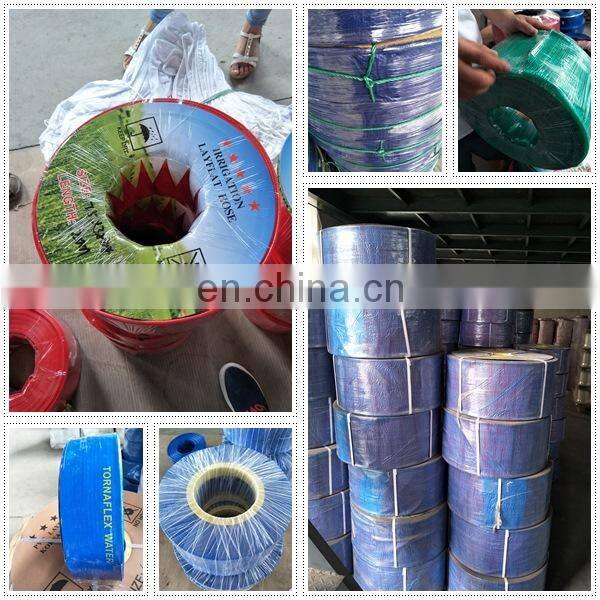 4 square pvc pipe flat hose tube for irrigation