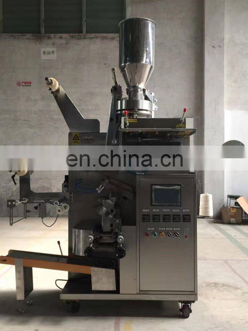 1-10 gram tea bag packing machine with string,tag and envelope