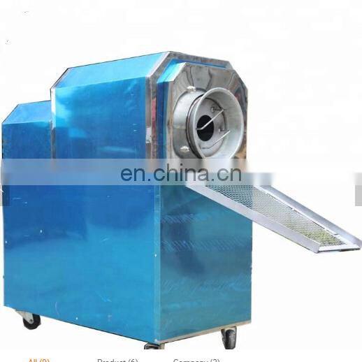 Stainless steel low broken rate peanut roaster machine peanut groundnut roaster machinery