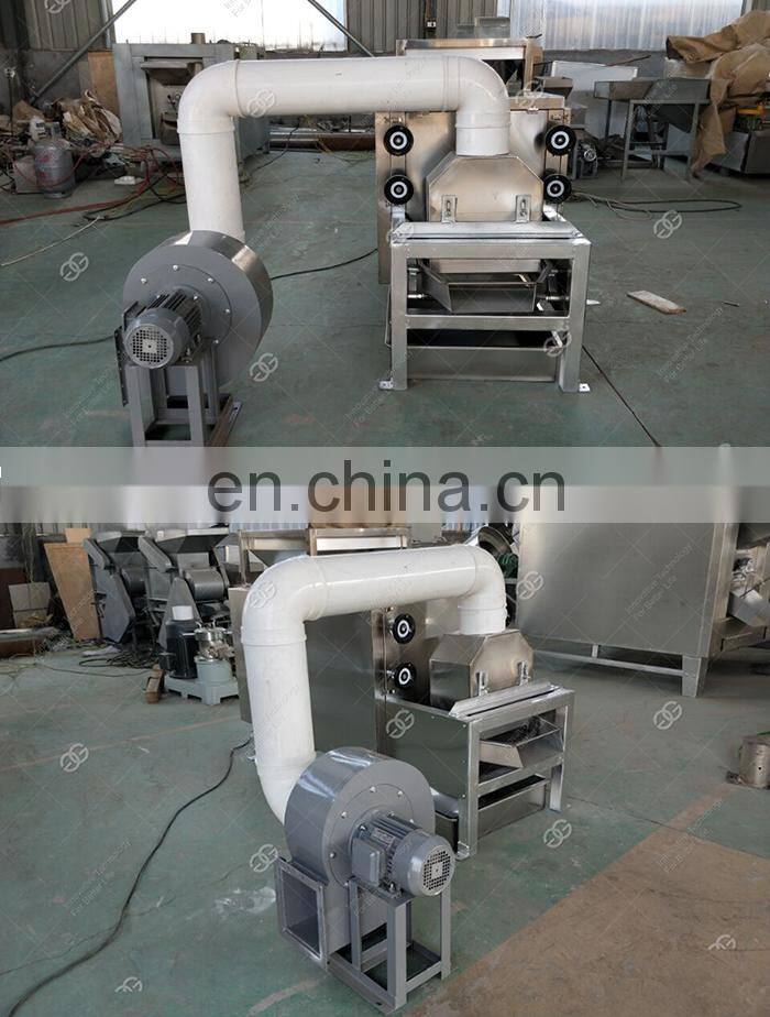 Electric Peanut Half Breaking Peeling Cocoa Beans Separation Machine