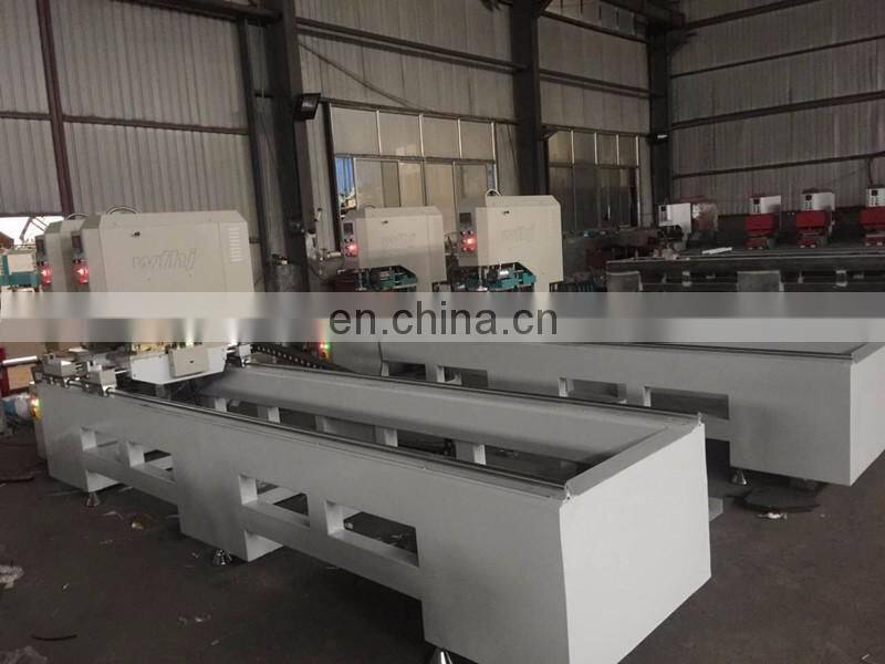 SHWA2 PVC seamless welding two head pvc window frame pvc profile welding machine