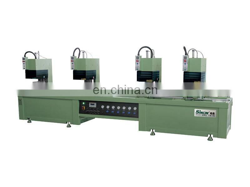 Four Head UPVC Colorful Windows and Door Welding Equipment
