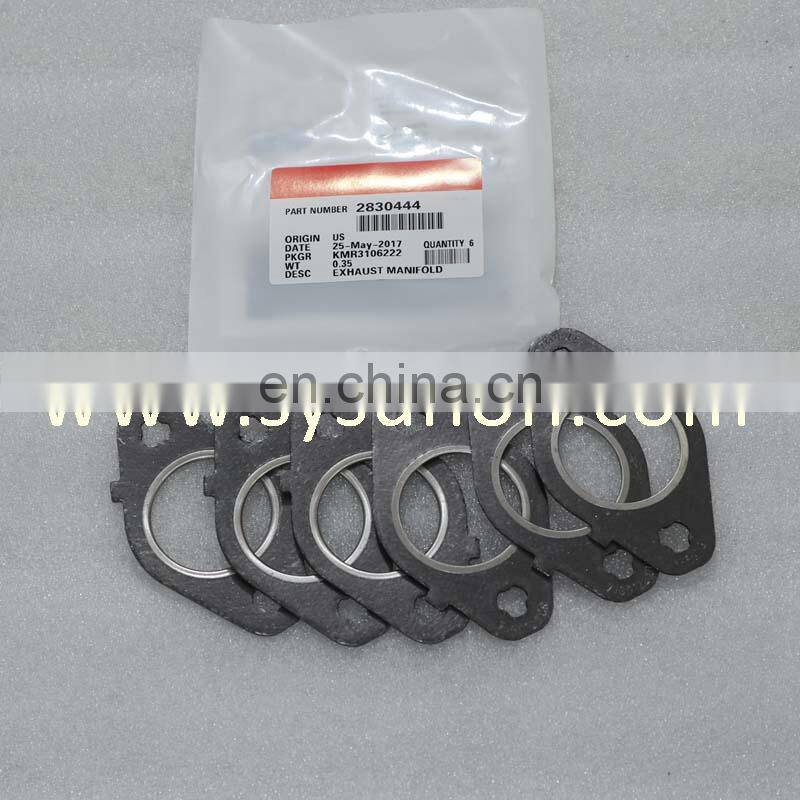 hot sale factory directly diesel engine parts gasket 2830444 4896350 ISDe exhaust manifold gasket for dongfeng truck spare parts