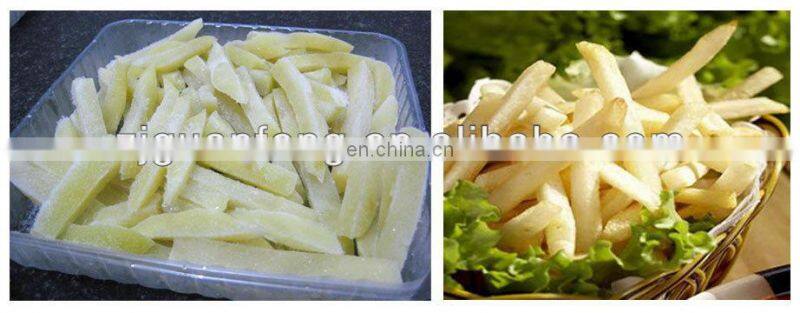 Automatic Food processing potato Frozen french fries production line