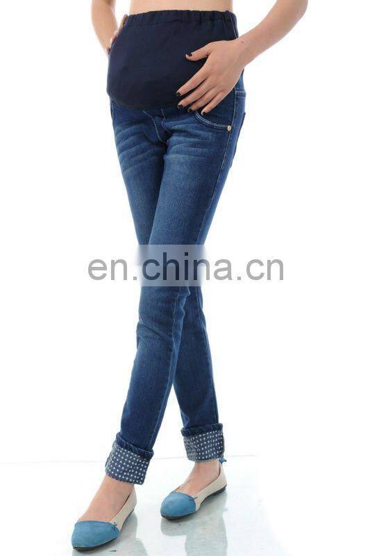 DiZNEW New Stretch comfortable Maternity wear jeans women