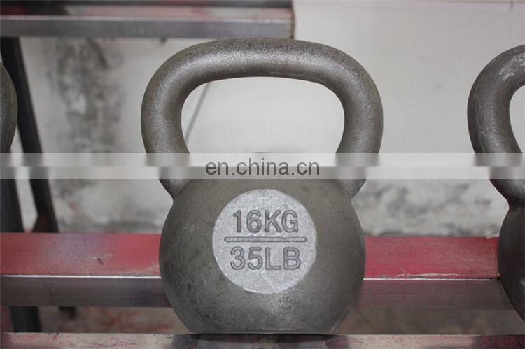 Wholesale Black Powder Coated Cross fitness Kettlebells
