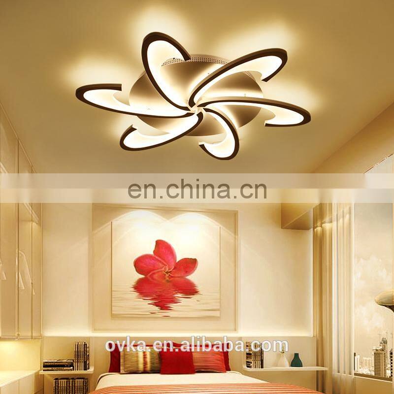 Creative acrylic living room led ceiling light