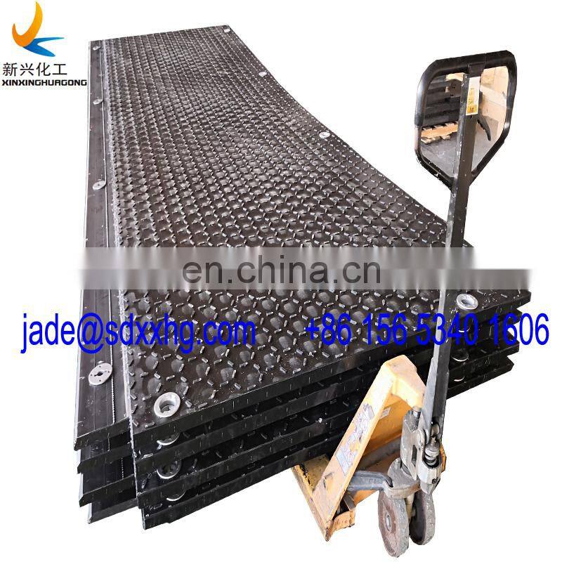 PE Mobile road mat /Oil Field Rig Mats/durable surface for drilling rigs