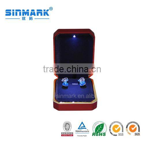 Jewelry boxes wholesale lighted ring box jewelry storage
