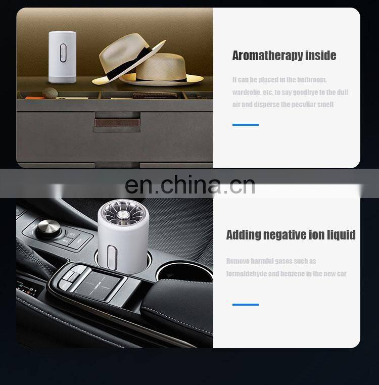 2020 New Style High Quality Portable Car Air Humidifier Cool Colorful mini ultrasonic Aromatherapy Diffuser